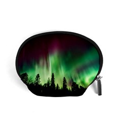 Aurora Borealis Northern Lights Nature Accessory Pouch (small) by Ravend