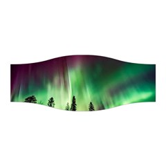 Aurora Borealis Northern Lights Nature Stretchable Headband by Ravend