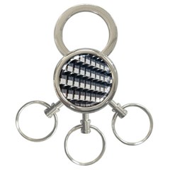 Balcony Pattern 3-ring Key Chain by artworkshop