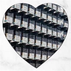 Balcony Pattern Jigsaw Puzzle (heart) by artworkshop