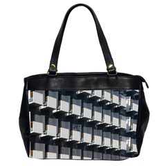 Balcony Pattern Oversize Office Handbag (2 Sides) by artworkshop