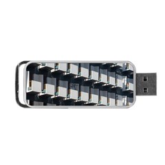 Balcony Pattern Portable Usb Flash (one Side) by artworkshop