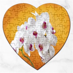 Boards Decoration Flower Flower Room Jigsaw Puzzle (heart) by artworkshop