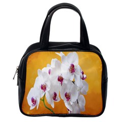 Boards Decoration Flower Flower Room Classic Handbag (one Side) by artworkshop