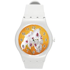 Boards Decoration Flower Flower Room Round Plastic Sport Watch (m) by artworkshop