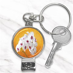 Boards Decoration Flower Flower Room Nail Clippers Key Chain by artworkshop