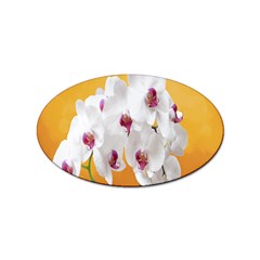 Boards Decoration Flower Flower Room Sticker (oval) by artworkshop