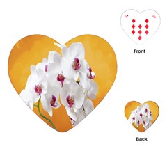 Boards Decoration Flower Flower Room Playing Cards Single Design (heart) by artworkshop