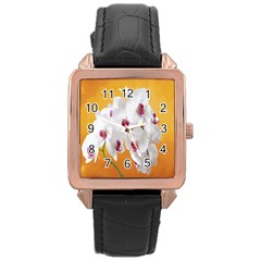 Boards Decoration Flower Flower Room Rose Gold Leather Watch  by artworkshop