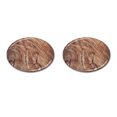 Brown Close Up Hd Wallpaper Surface Cufflinks (oval)