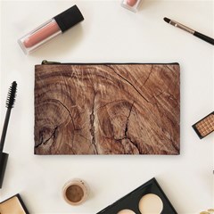 Brown Close Up Hd Wallpaper Surface Cosmetic Bag (medium) by artworkshop