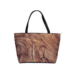 Brown Close Up Hd Wallpaper Surface Classic Shoulder Handbag by artworkshop