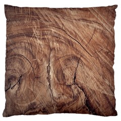 Brown Close Up Hd Wallpaper Surface Large Premium Plush Fleece Cushion Case (one Side) by artworkshop