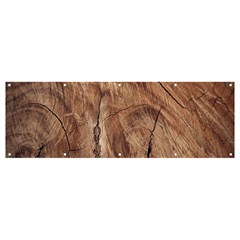 Brown Close Up Hd Wallpaper Surface Banner And Sign 12  X 4  by artworkshop