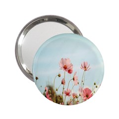 Cosmos Flower Blossom In Garden 2 25  Handbag Mirrors by artworkshop