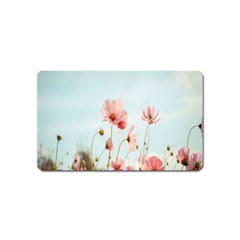 Cosmos Flower Blossom In Garden Magnet (name Card)