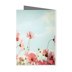 Cosmos Flower Blossom In Garden Mini Greeting Cards (pkg Of 8) by artworkshop