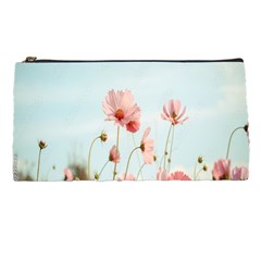 Cosmos Flower Blossom In Garden Pencil Case by artworkshop