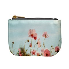 Cosmos Flower Blossom In Garden Mini Coin Purse by artworkshop