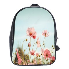 Cosmos Flower Blossom In Garden School Bag (xl) by artworkshop