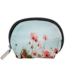 Cosmos Flower Blossom In Garden Accessory Pouch (small)