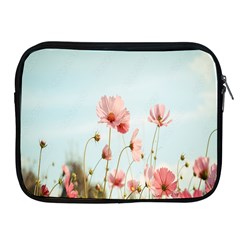 Cosmos Flower Blossom In Garden Apple Ipad 2/3/4 Zipper Cases by artworkshop