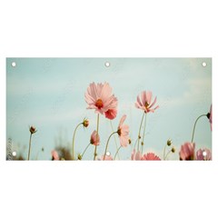 Cosmos Flower Blossom In Garden Banner And Sign 6  X 3  by artworkshop