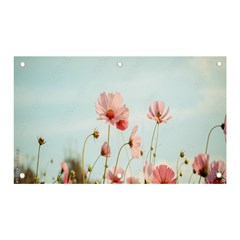 Cosmos Flower Blossom In Garden Banner And Sign 5  X 3  by artworkshop