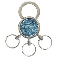 Water Splash Texture  3-ring Key Chain by artworkshop