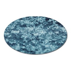 Water Splash Texture  Oval Magnet by artworkshop