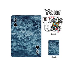 Water Splash Texture  Playing Cards 54 Designs (mini)