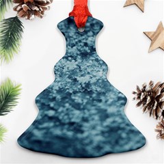 Water Splash Texture  Christmas Tree Ornament (two Sides) by artworkshop