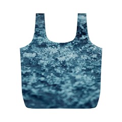 Water Splash Texture  Full Print Recycle Bag (m) by artworkshop