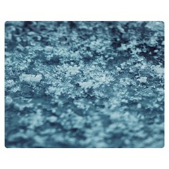 Water Splash Texture  One Side Premium Plush Fleece Blanket (medium) by artworkshop