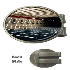 Dark Tunnels Within A Tunnel Money Clips (oval)  by artworkshop