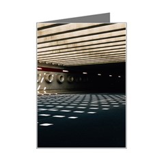 Dark Tunnels Within A Tunnel Mini Greeting Card by artworkshop