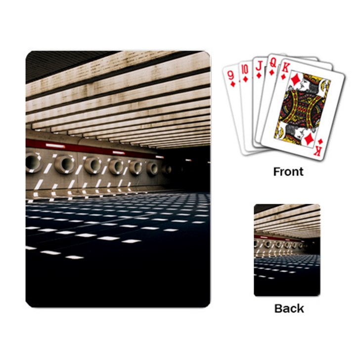 Dark tunnels within a tunnel Playing Cards Single Design (Rectangle)