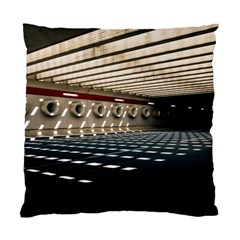 Dark Tunnels Within A Tunnel Standard Cushion Case (one Side) by artworkshop