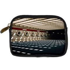 Dark Tunnels Within A Tunnel Digital Camera Leather Case by artworkshop