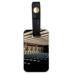 Dark Tunnels Within A Tunnel Luggage Tag (one Side) by artworkshop