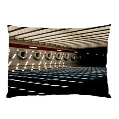 Dark Tunnels Within A Tunnel Pillow Case (two Sides) by artworkshop