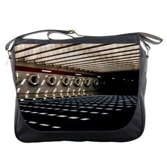 Dark Tunnels Within A Tunnel Messenger Bag by artworkshop