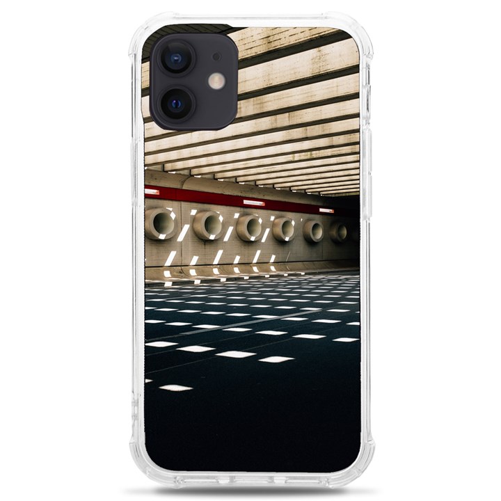 Dark tunnels within a tunnel iPhone 12 mini TPU UV Print Case	