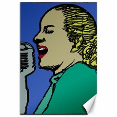 Evita Pop Art Style Graphic Canvas 12  X 18  by dflcprintsclothing