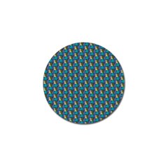 Evita Pop Art Style Graphic Motif Pattern Golf Ball Marker (4 Pack) by dflcprintsclothing