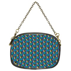 Evita Pop Art Style Graphic Motif Pattern Chain Purse (two Sides) by dflcprintsclothing