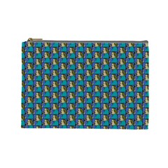 Evita Pop Art Style Graphic Motif Pattern Cosmetic Bag (large) by dflcprintsclothing