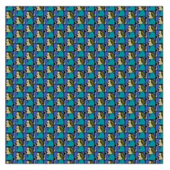 Evita Pop Art Style Graphic Motif Pattern Square Satin Scarf (36  X 36 )