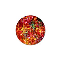 Design Art Pattern Golf Ball Marker (4 Pack) by artworkshop