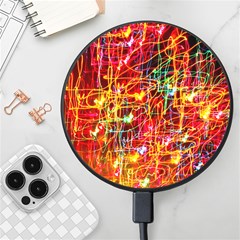 Design Art Pattern Wireless Fast Charger(black) by artworkshop